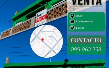 En venta – Calle Colón, Nueva Helvecia | Posible financiación